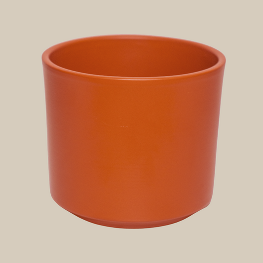 NSOROMMA Orange Ceramic Container (With Chosen Fragrance)